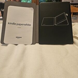 Kindle Paperwhite Leather Cover 11th Generation 53-026782 - Black‎